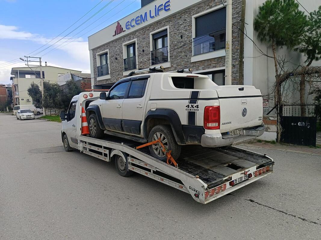 Torbalı gece çekici görevi